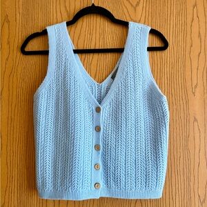 Hudson Gray Light Blue Knit top